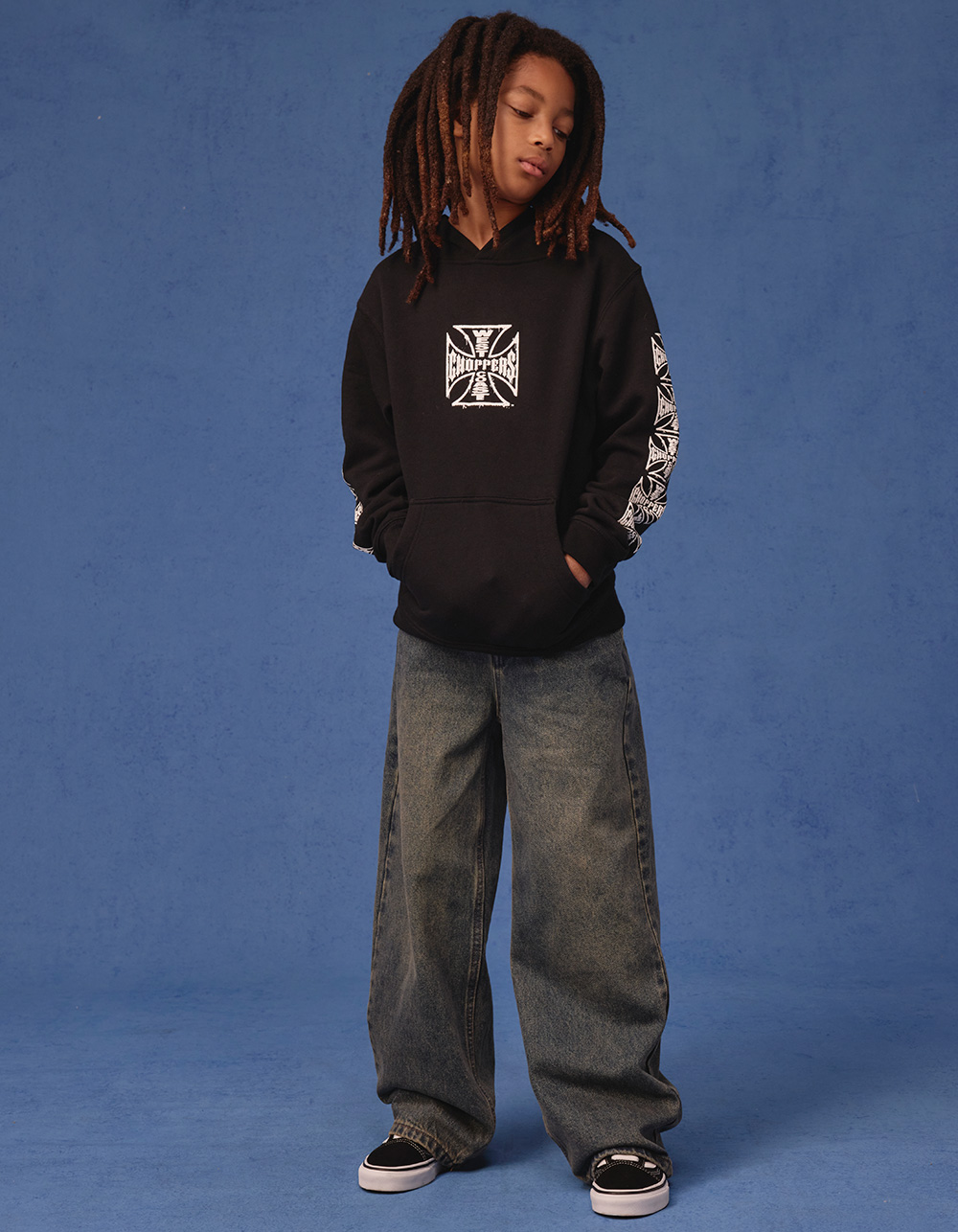 RSQ Boys Extra Baggy Jeans - DRK DRTY DNM