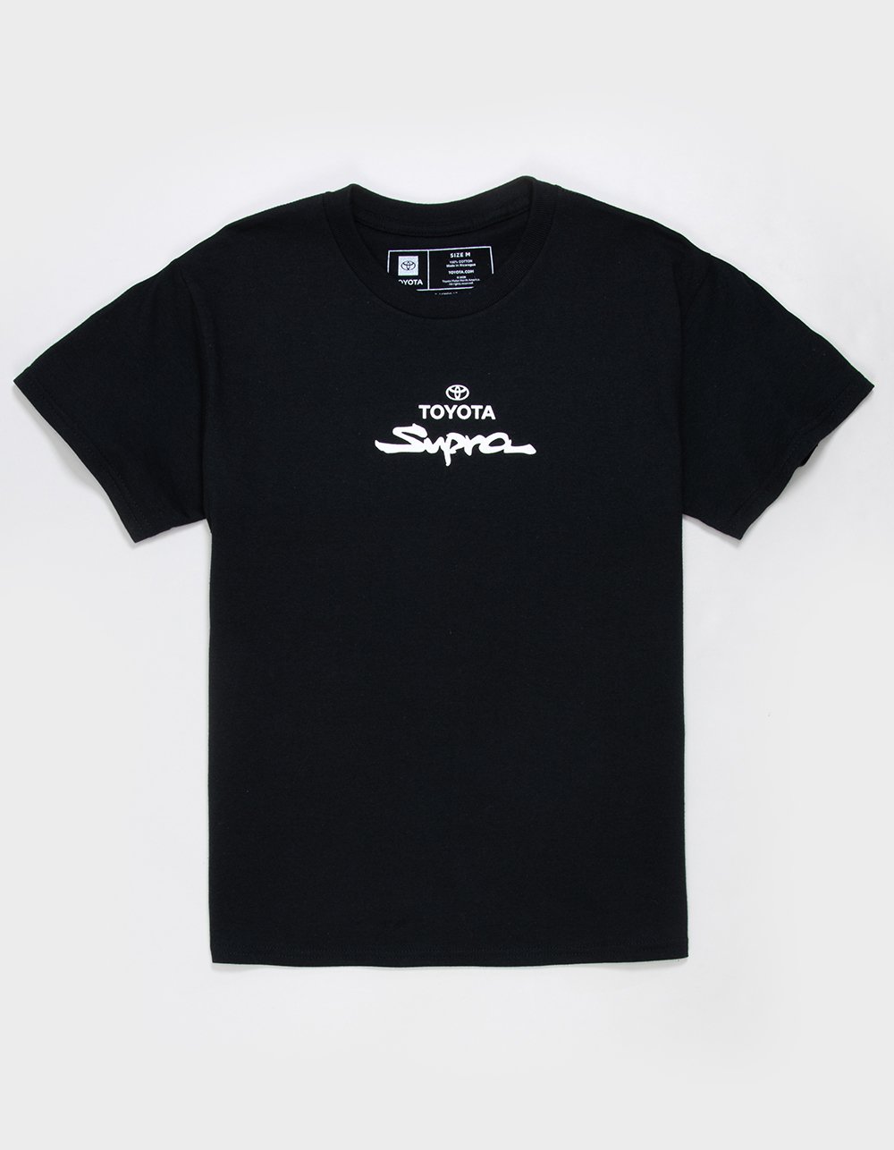TOYOTA Supra Outline Boys Tee - BLACK