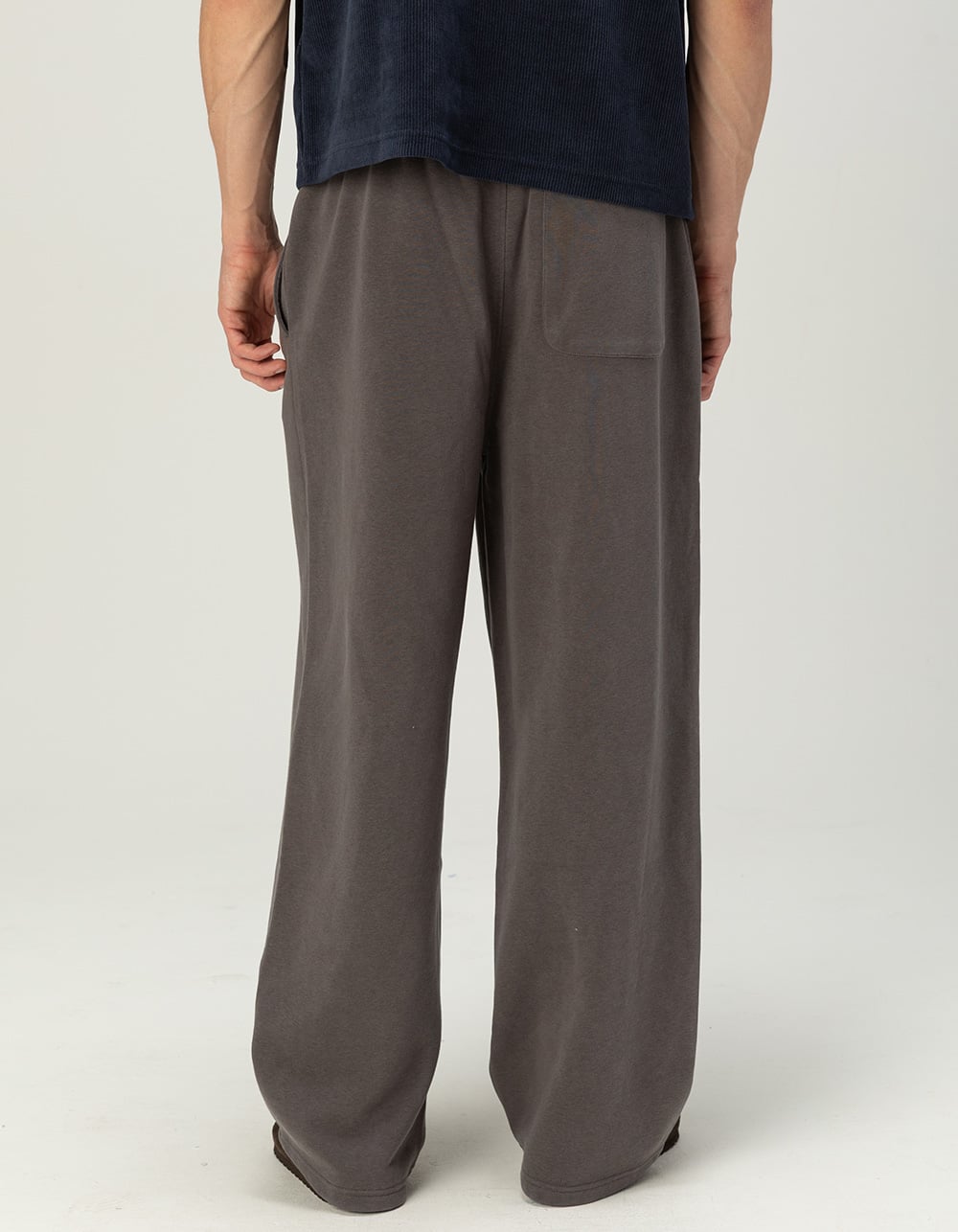 RSQ Mens Extra Baggy Sweatpants - DARK GRAY