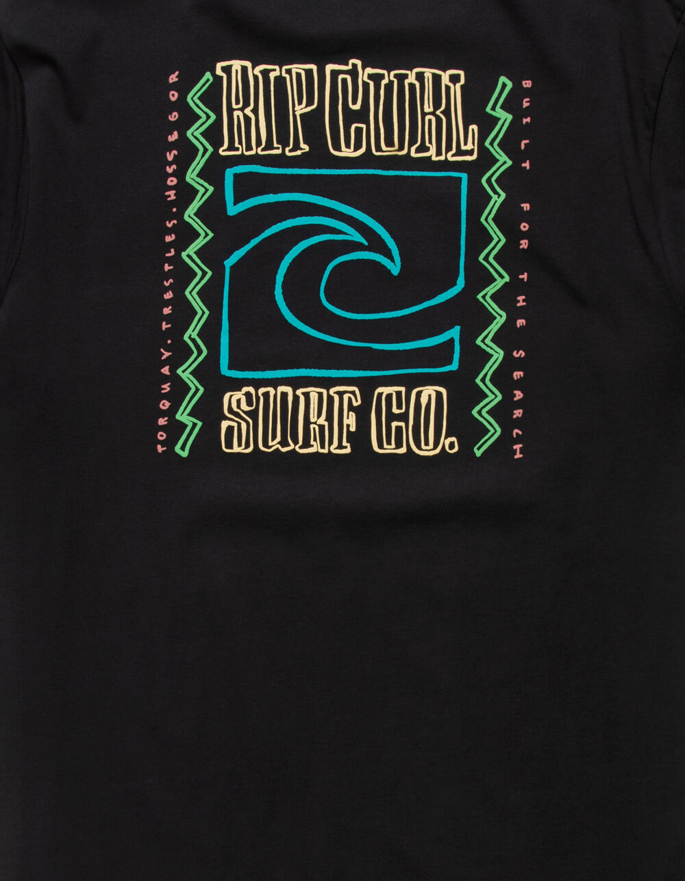 RIP CURL Keyline Mens T-Shirt - BLACK | Tillys