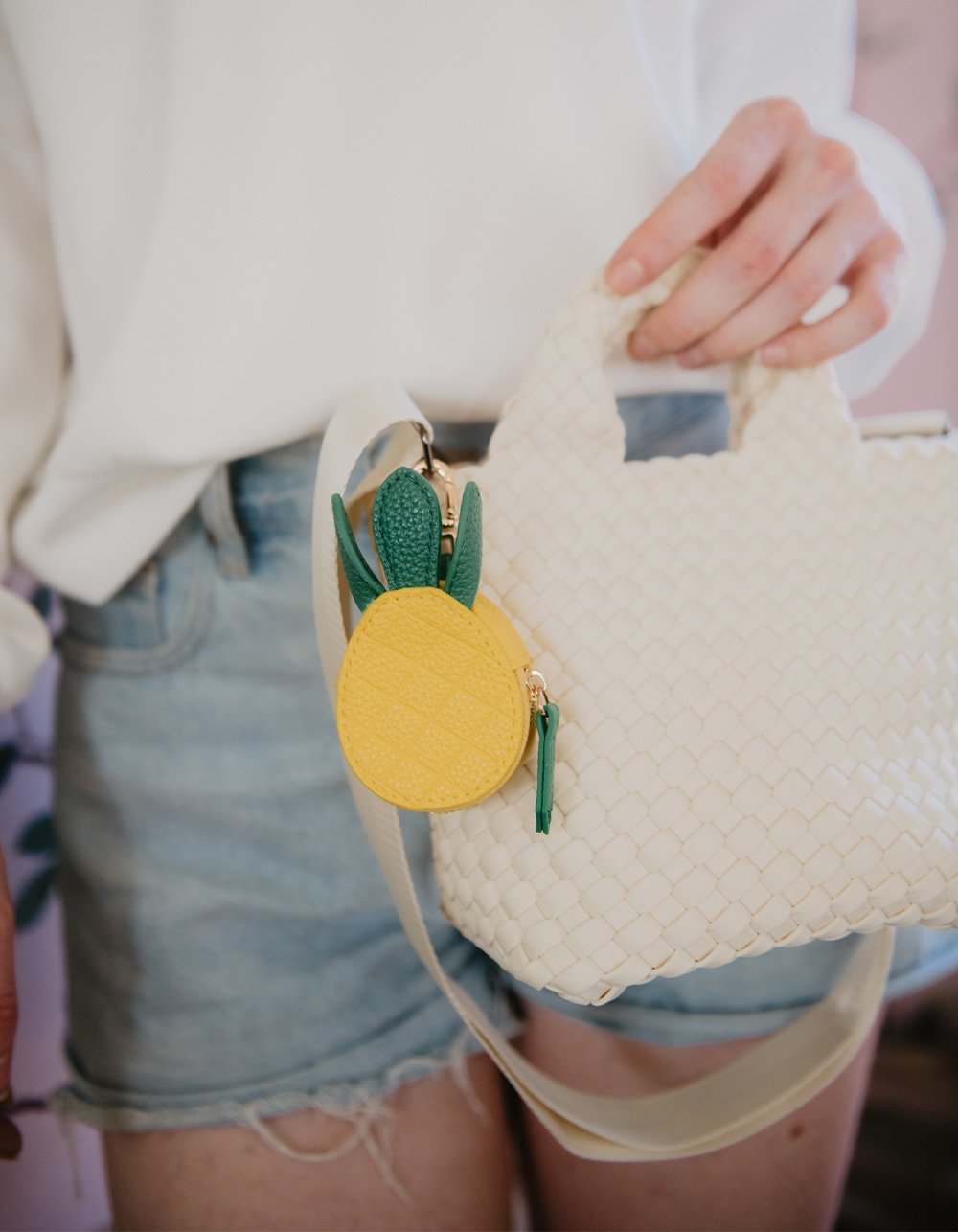 KATYDID Pineapple Coin Purse - YELLOW