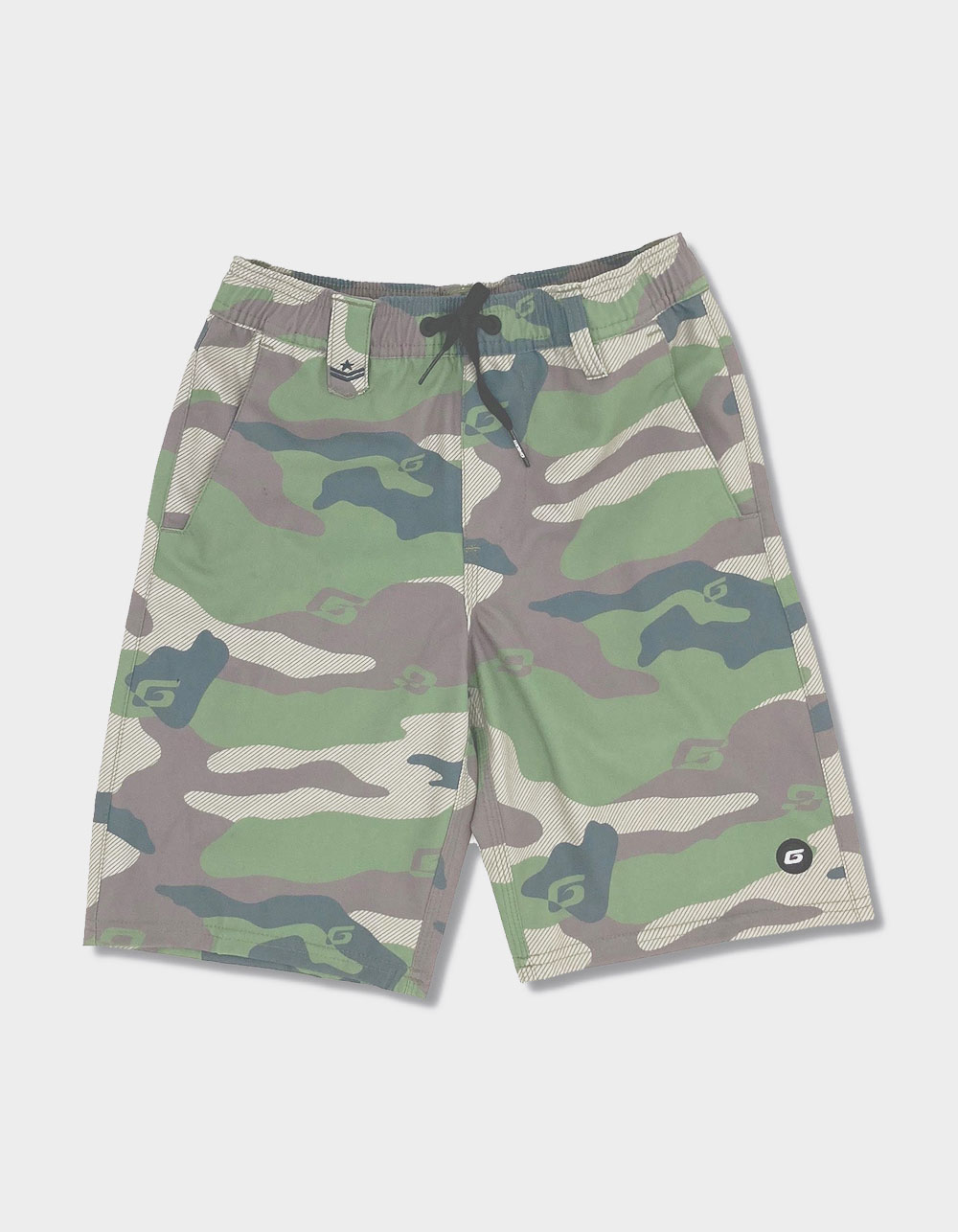 GROM Off Road Drawstring Wet Dry Boys Walk Shorts - MULTI