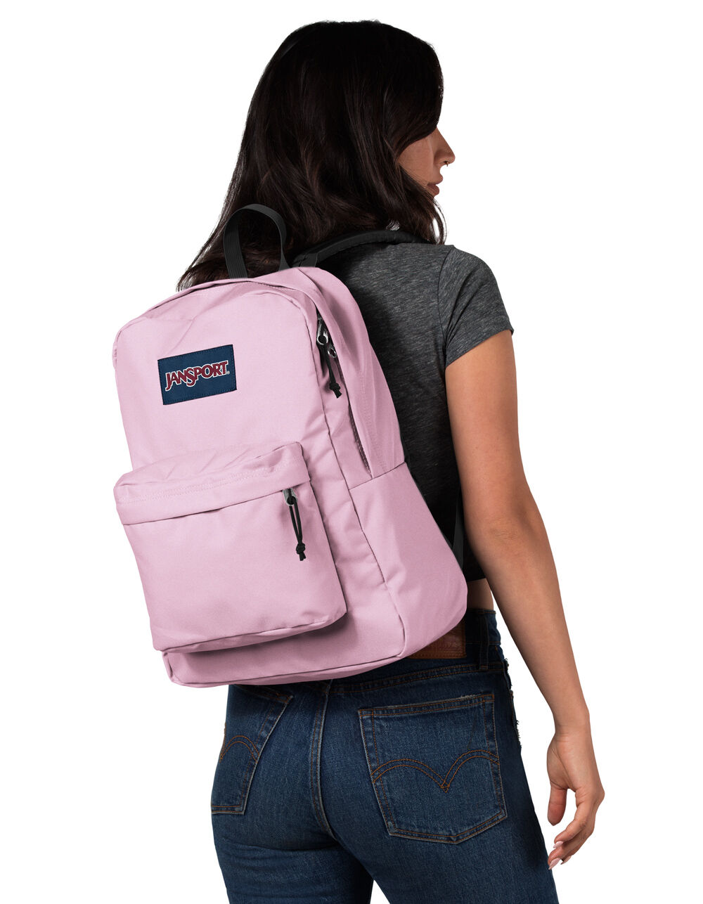 JANSPORT SuperBreak Pink Mist Backpack - PINK | Tillys