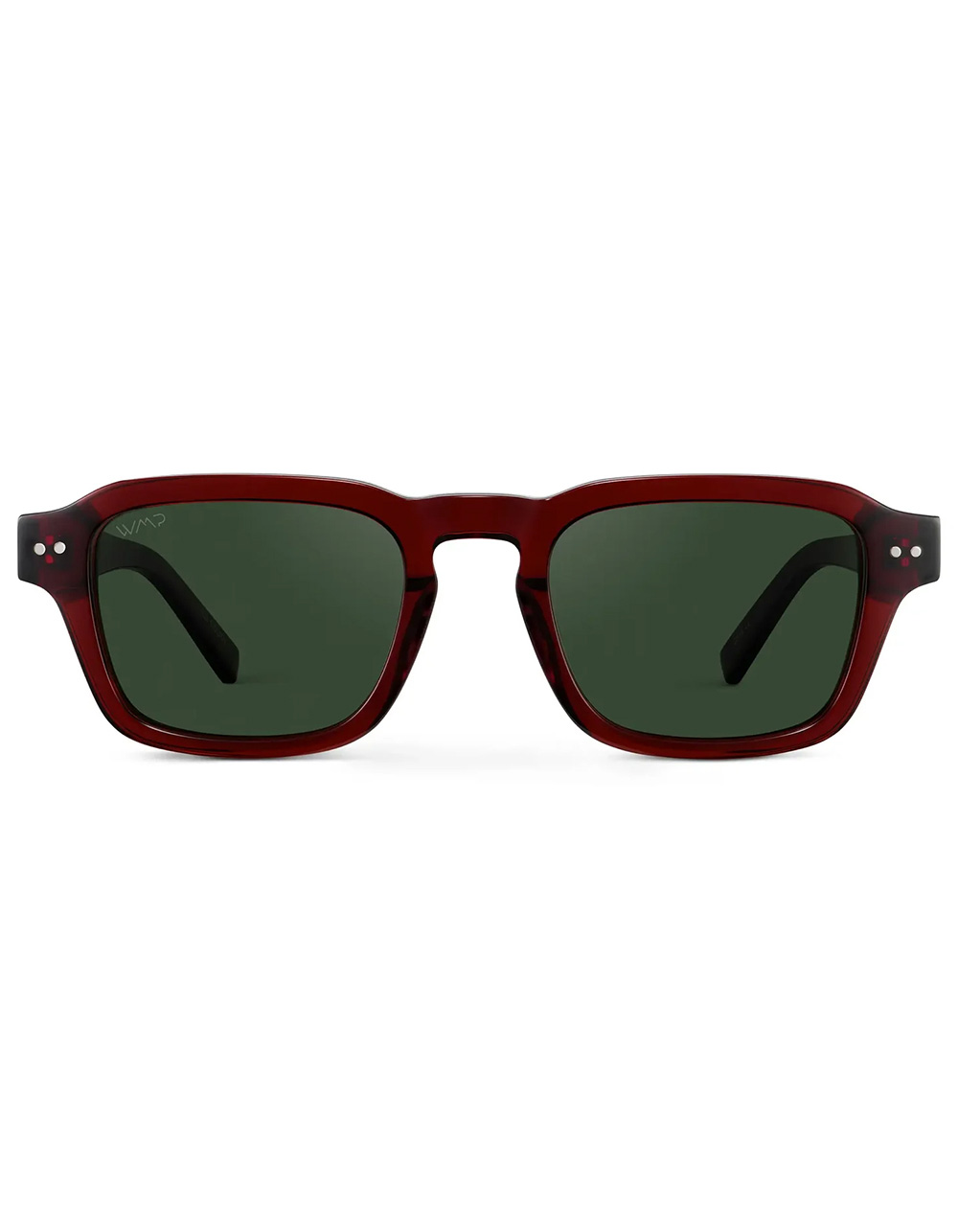WMP EYEWEAR Morris Polarized Sunglasses - GARNET