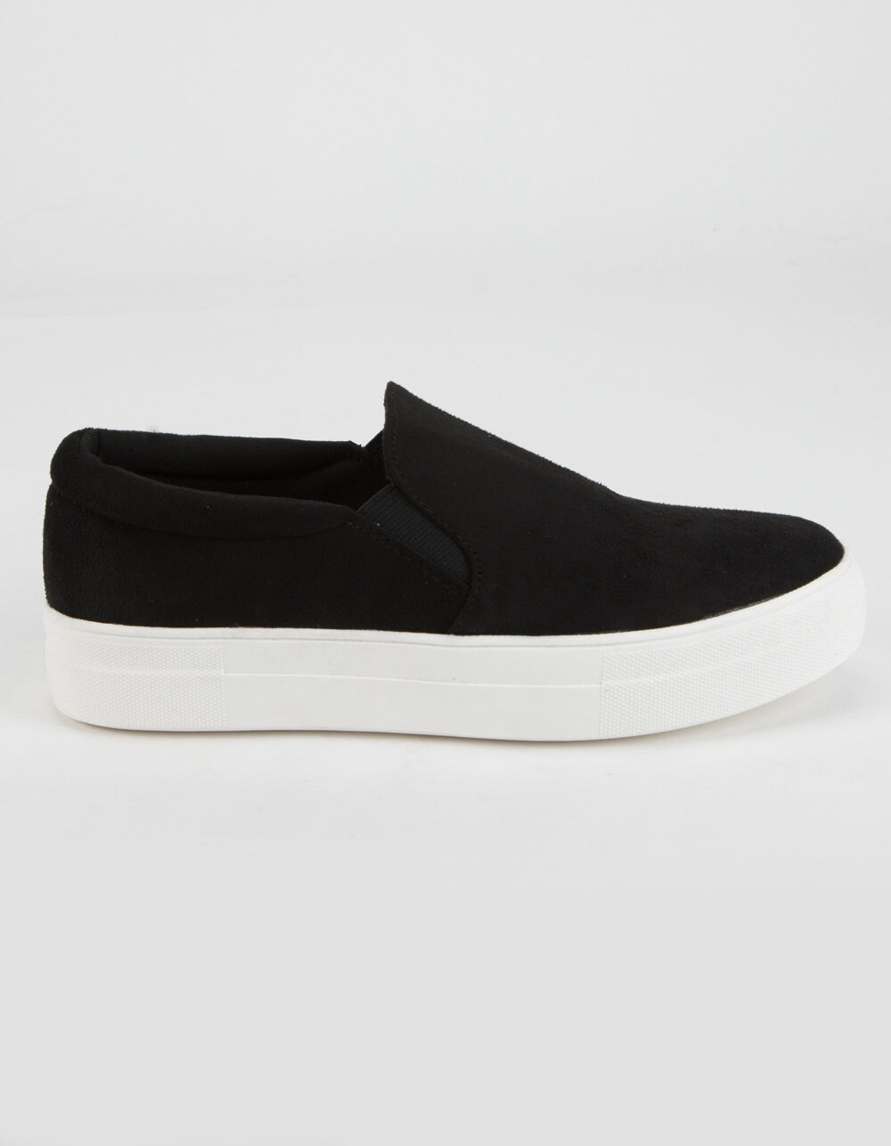 SODA Platform Womens Black SlipOn Shoes BLACK Tillys