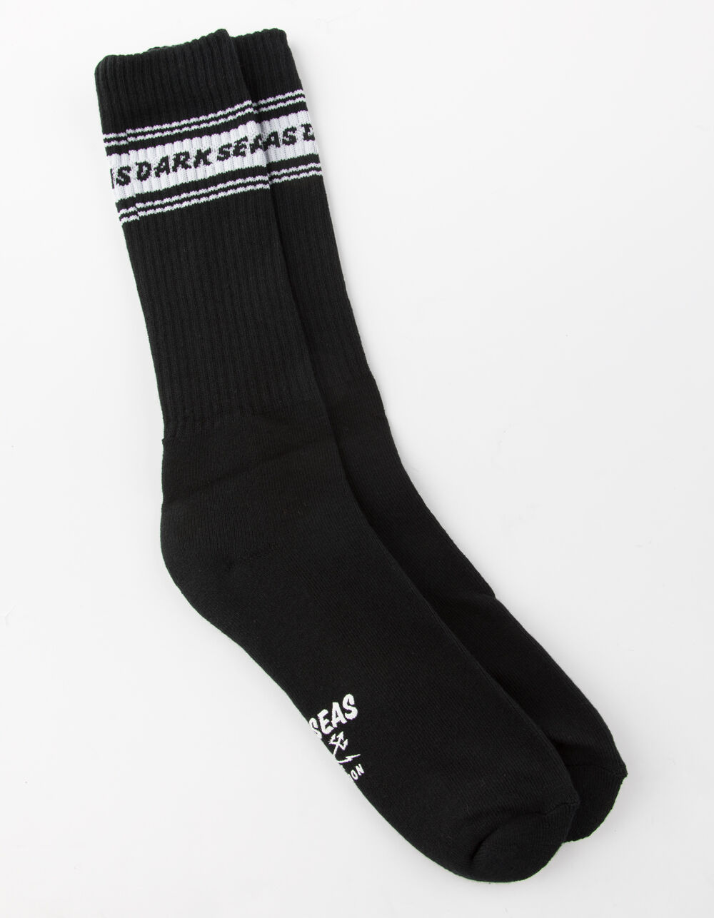 DARK SEAS Carmel Mens Black Crew Socks BLACK Tillys