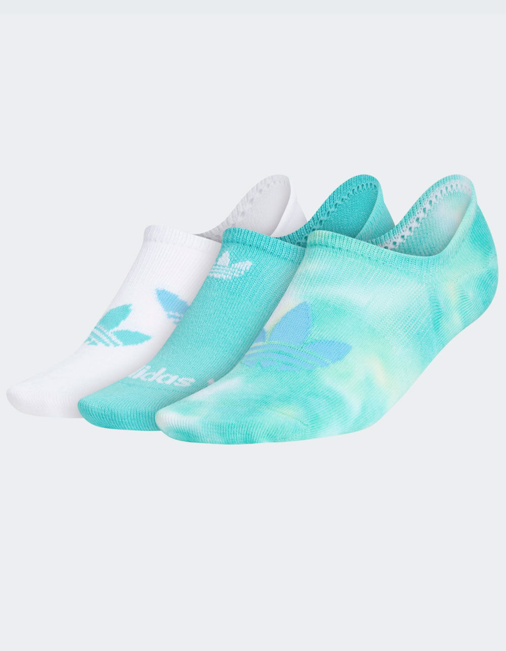 ADIDAS 3 Pack Originals Colorwash Womens No Show Socks MULTI Tillys