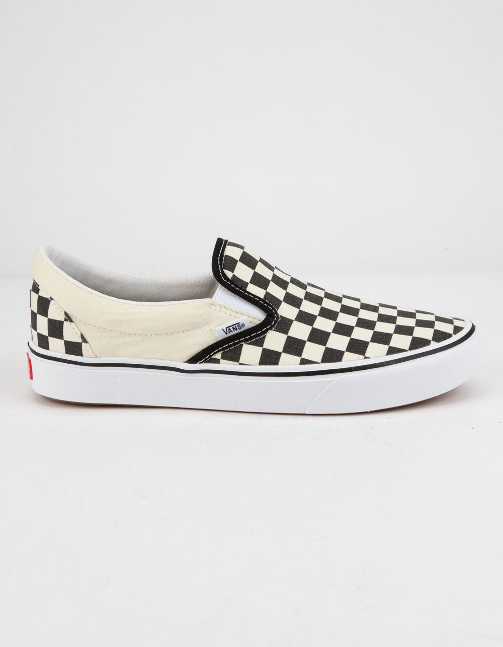 VANS ComfyCush Checkerboard Classic Slip-On Shoes - CHECKERBOARD | Tillys