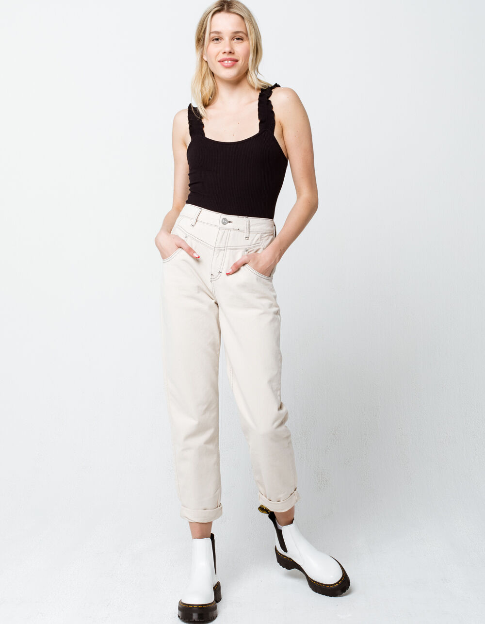 BDG Urban Outfitters 80s Seamed Womens Mom Jeans image number 0