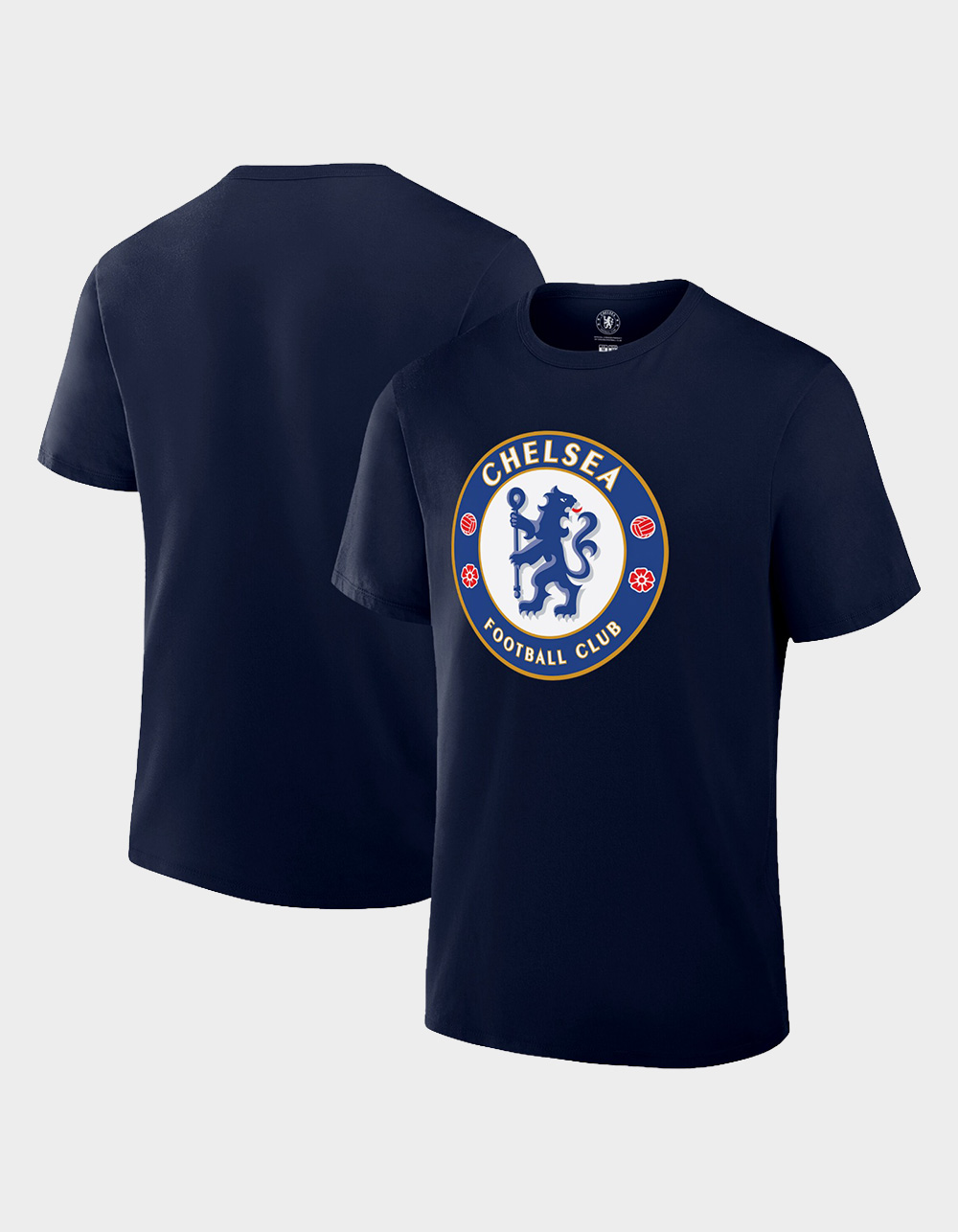 CHELSEA F.C. Logo Mens Tee - NAVY