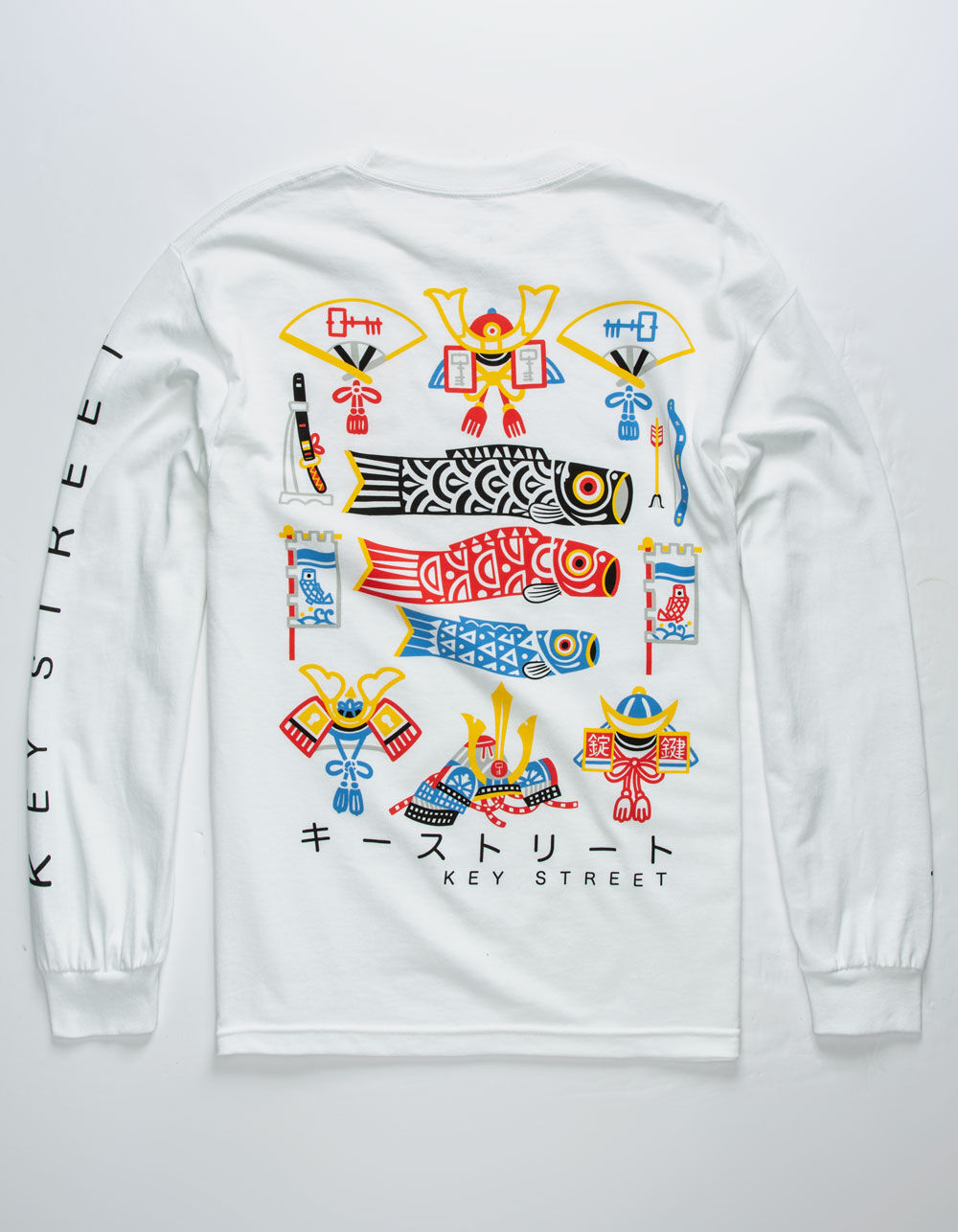 KEY STREET Koinoburi Mens TShirt WHITE Tillys