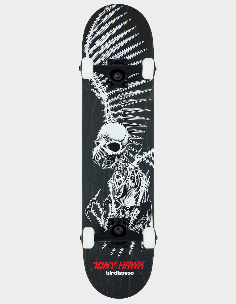 BIRDHOUSE Tony Hawk Full Skull Complete 8" Skateboard MULTI Tillys