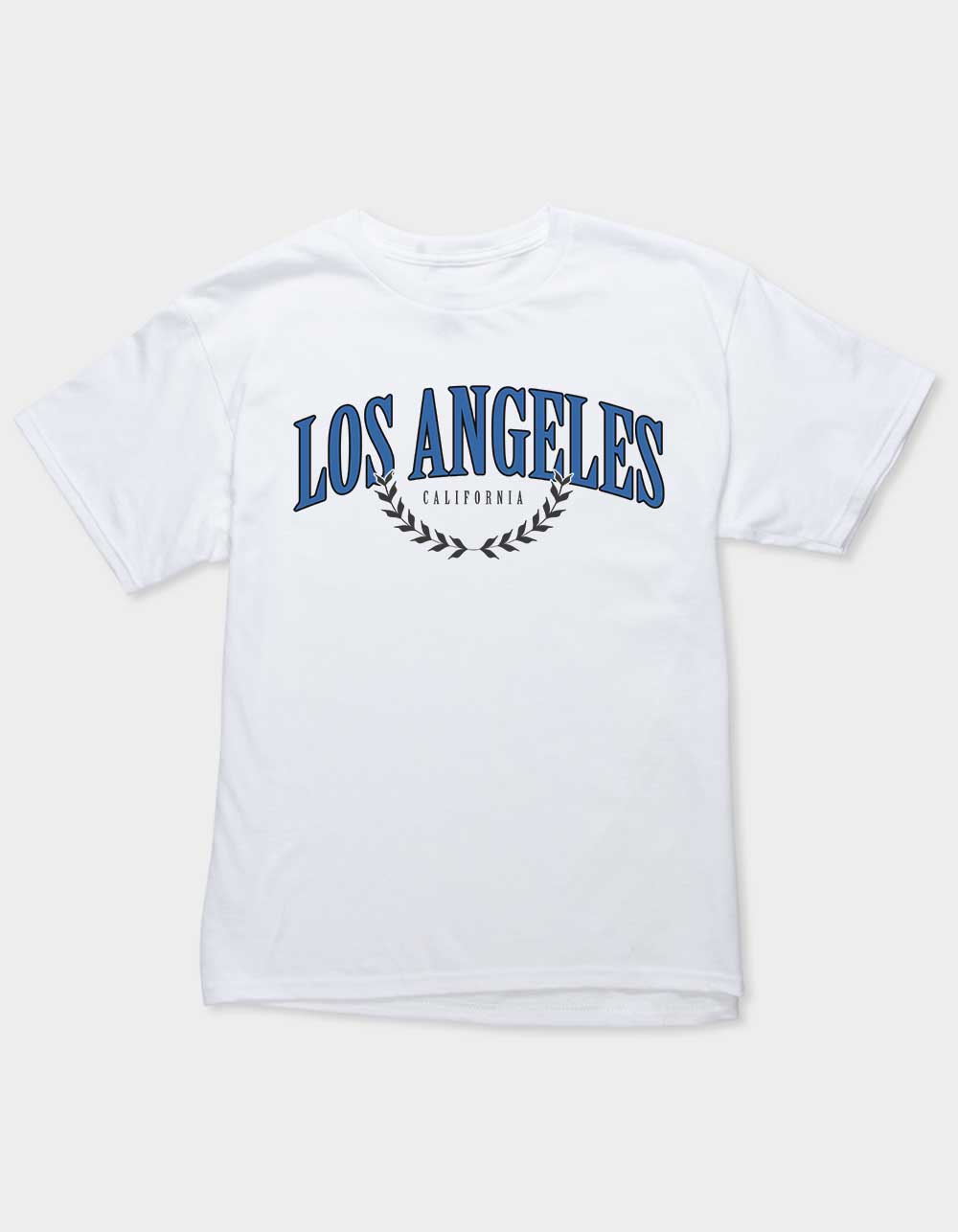 LOS ANGELES Olive Branch Unisex Kids Tee - WHITE