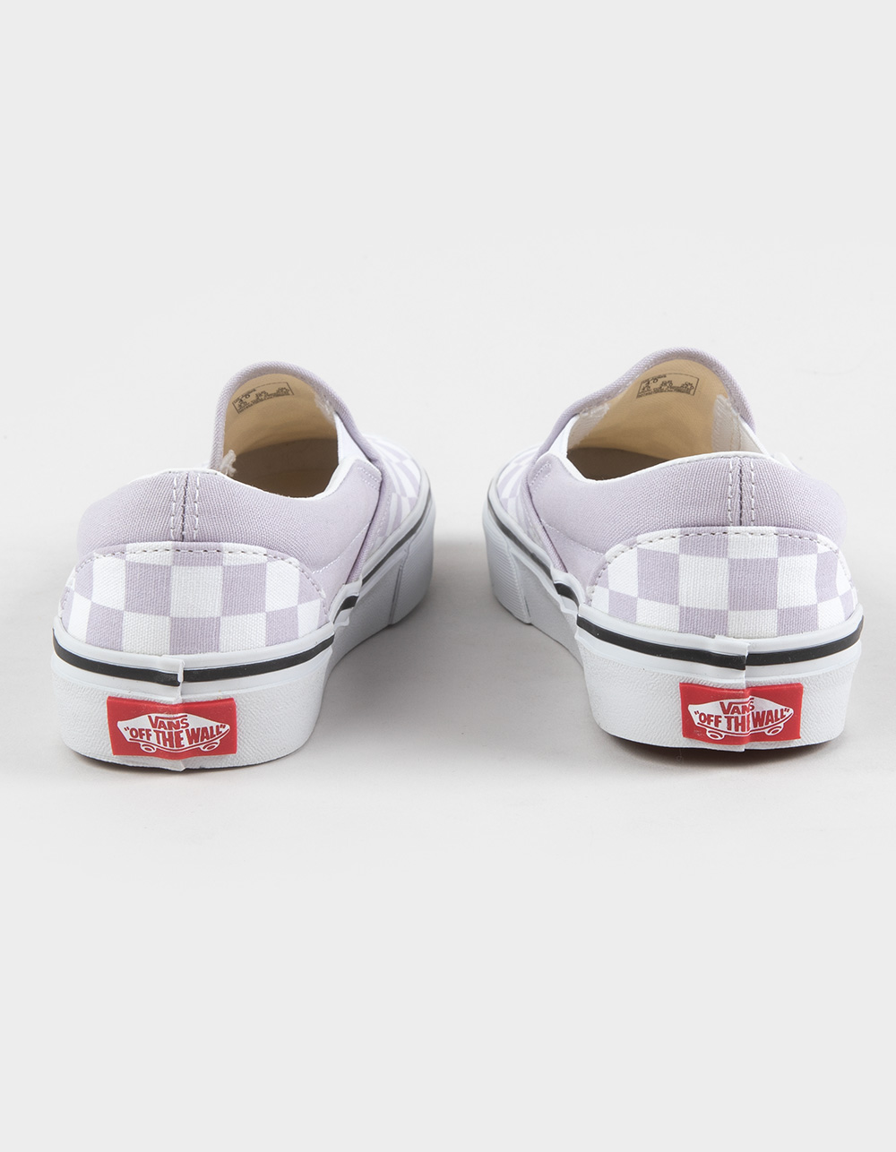 VANS Checkerboard Girls Classic Slip-On Shoes