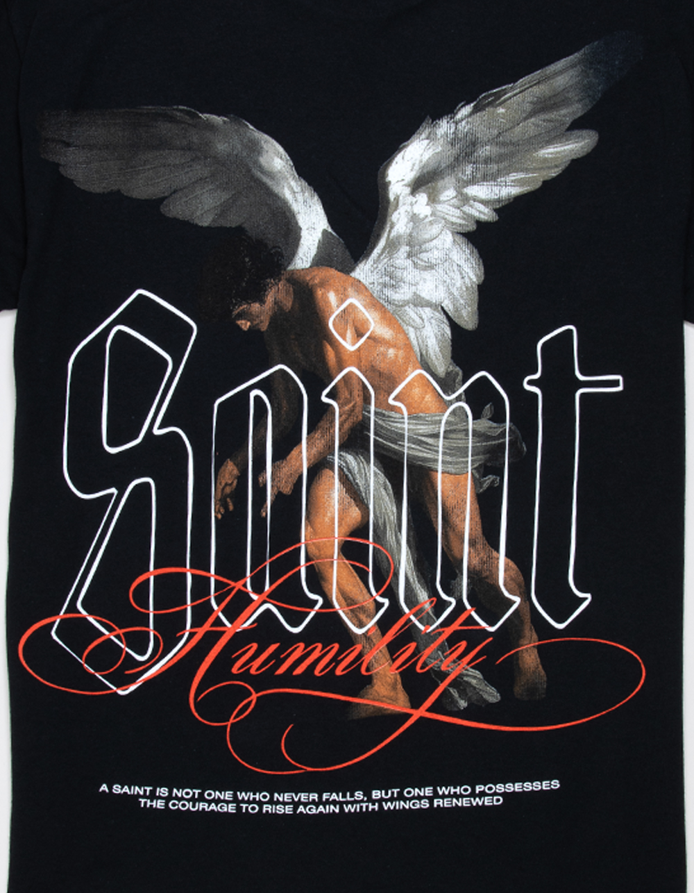 CVLA Heavens Angel Mens Tee - BLACK