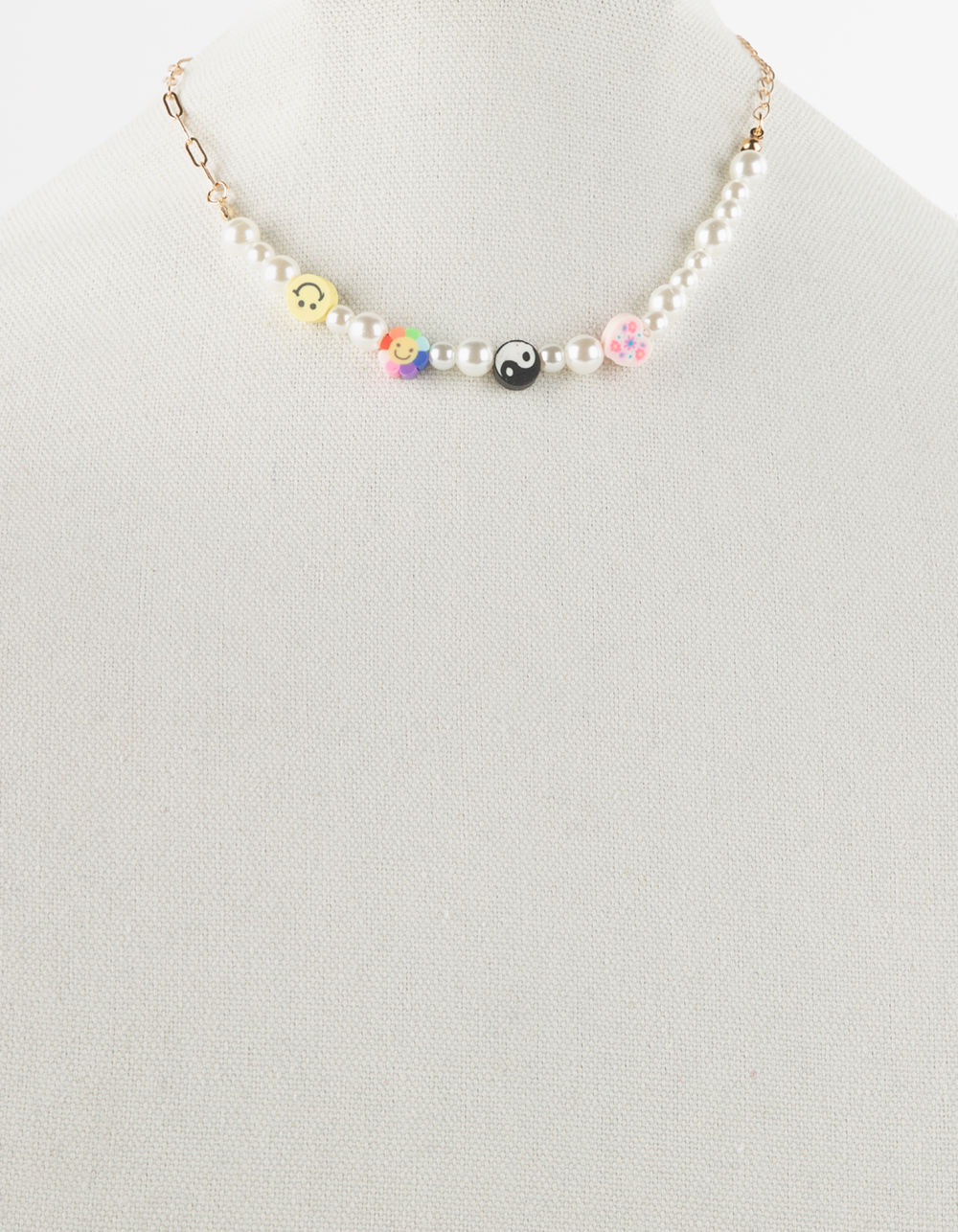 FULL TILT Novelty Bead Chain Choker MULTI Tillys