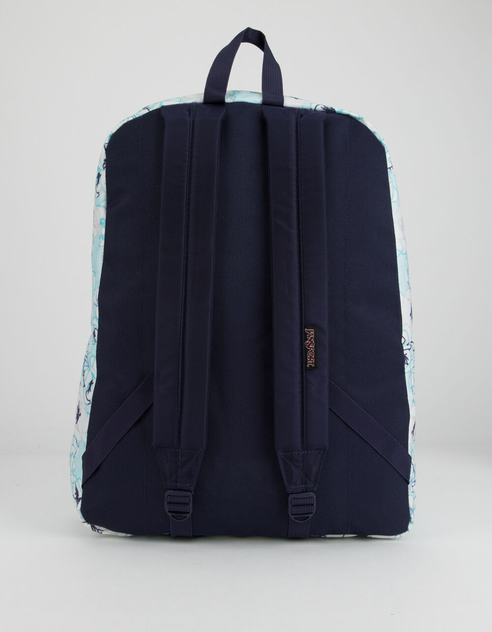 JANSPORT Black Label SuperBreak Blue Sketch Floral Backpack image number 2