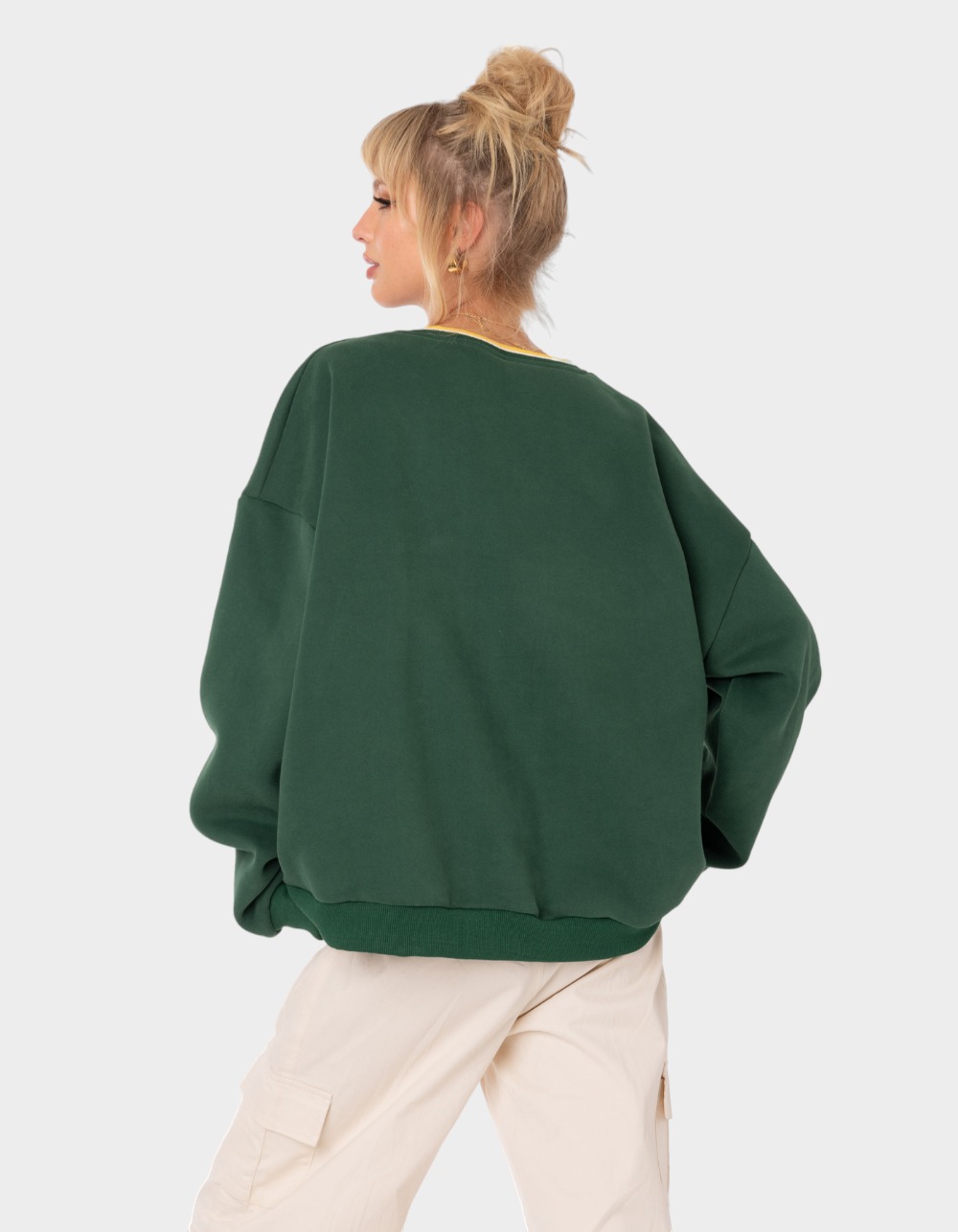 EDIKTED Dallas Sweatshirt - GREEN