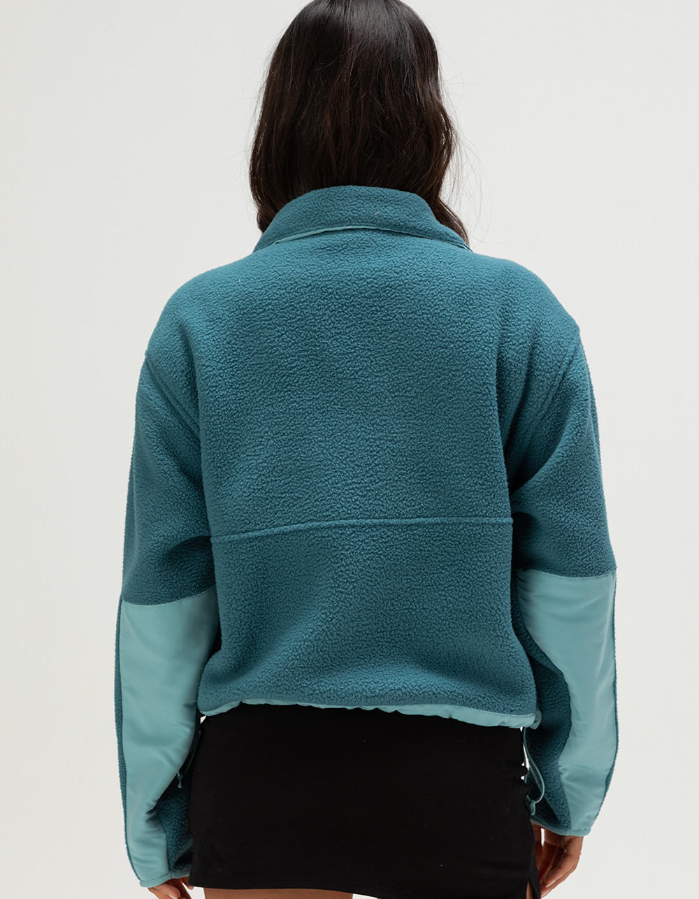 THE NORTH FACE Yumiori Off Peak Womens Half-Zip Jacket - BLUE COMBO