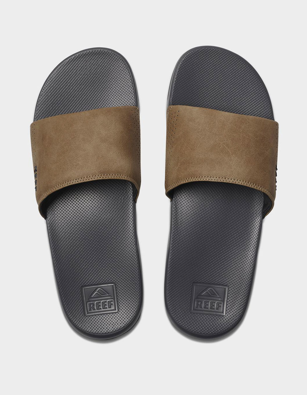 REEF One Slide Sandals - MEDIUM GREY