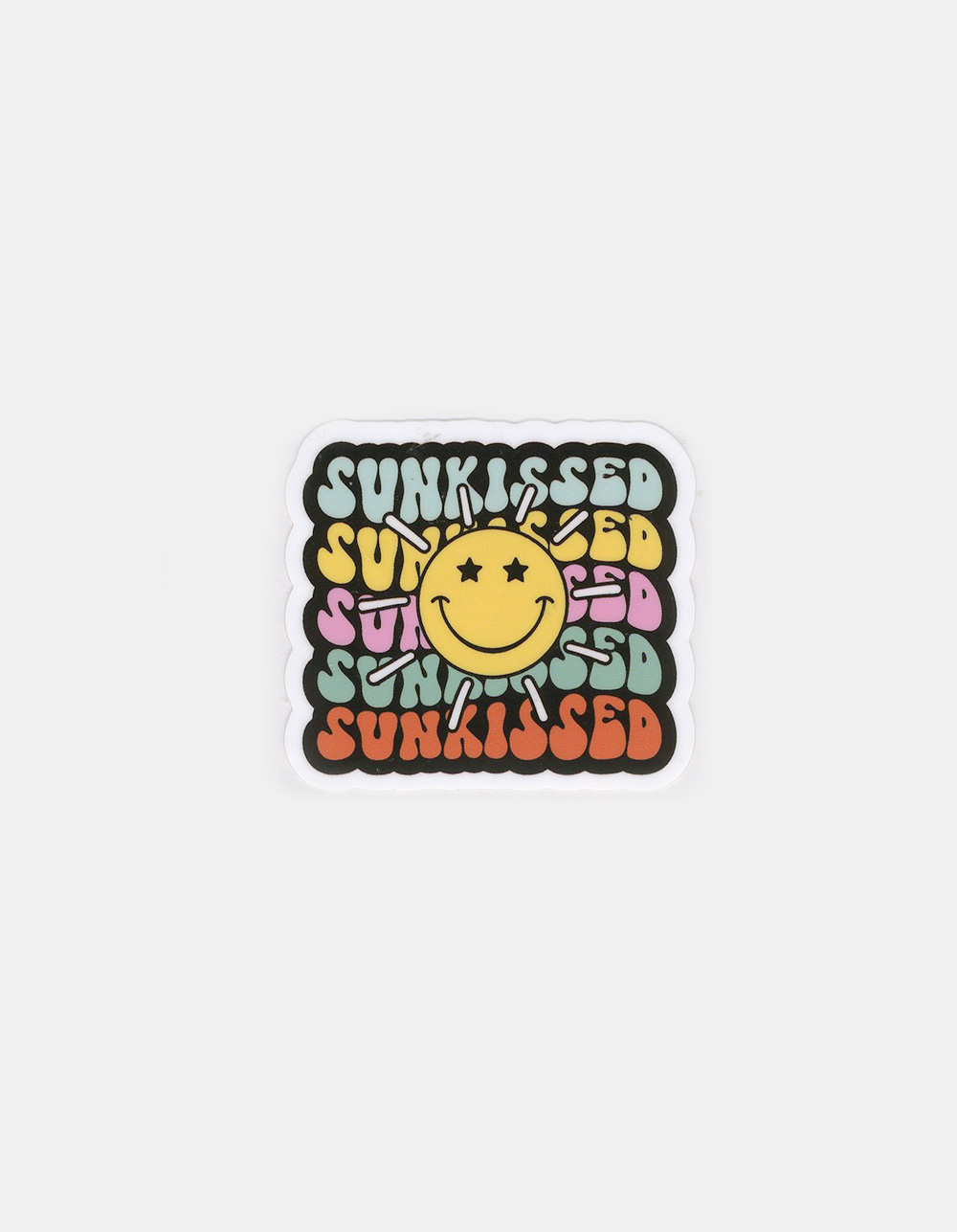 STICKER CABANA Sunkissed Smiley Face Sticker MULTI Tillys