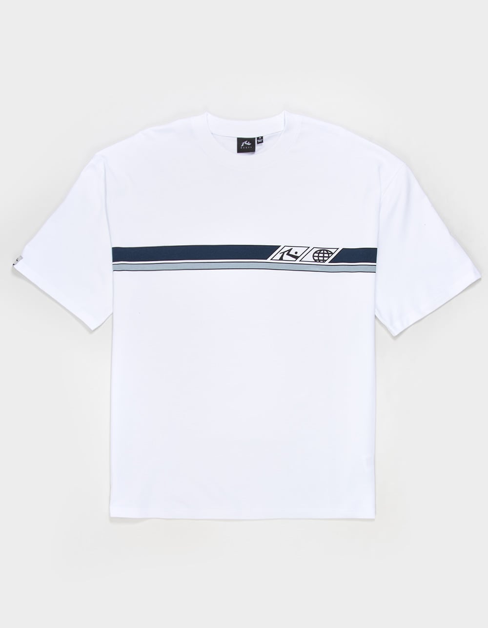 RUSTY Strike Out Mens Tee - WHITE