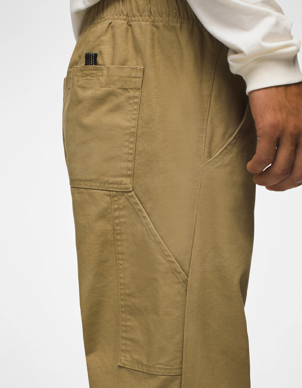 PRANA Voyaged Mens Relaxed Straight Pants - TAN