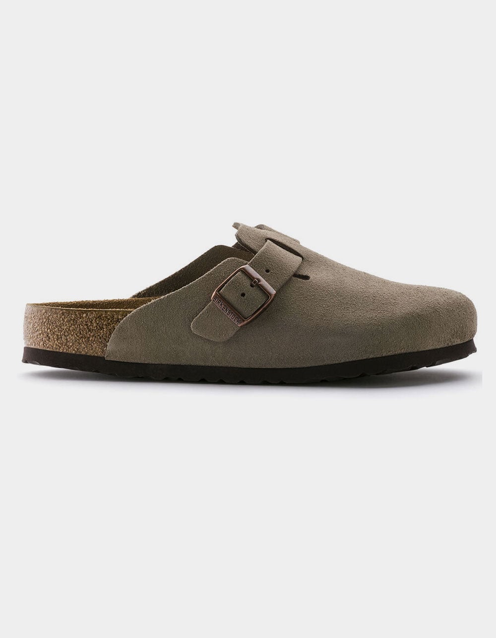 BIRKENSTOCK Boston Soft Footbed Womens Clogs - TAUPE