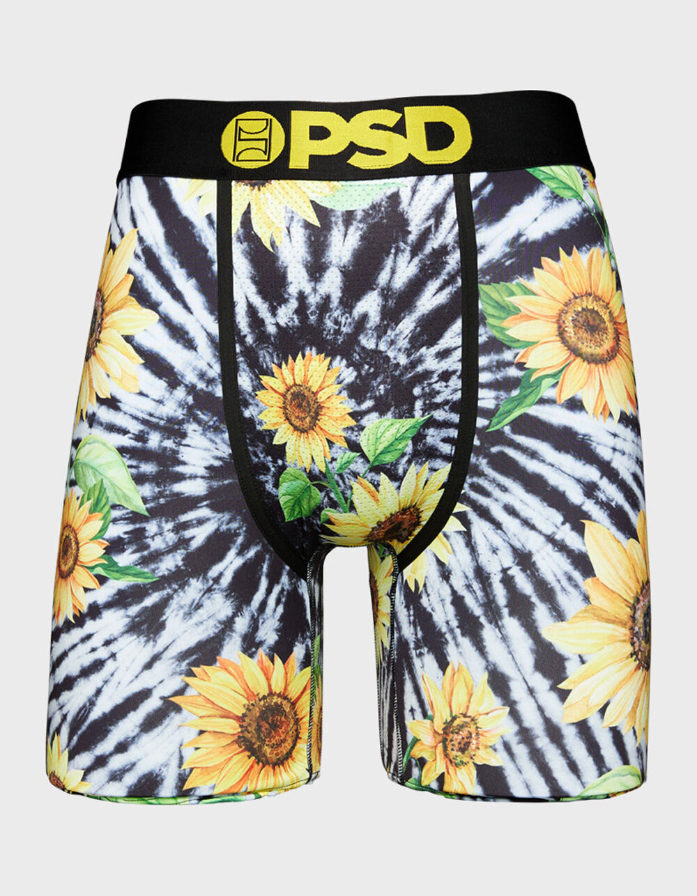 PSD Sunflower Mens Boxer Briefs