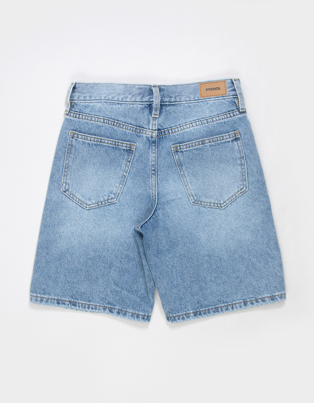 RSQ Boys Baggy Jorts - LIGHT WASH