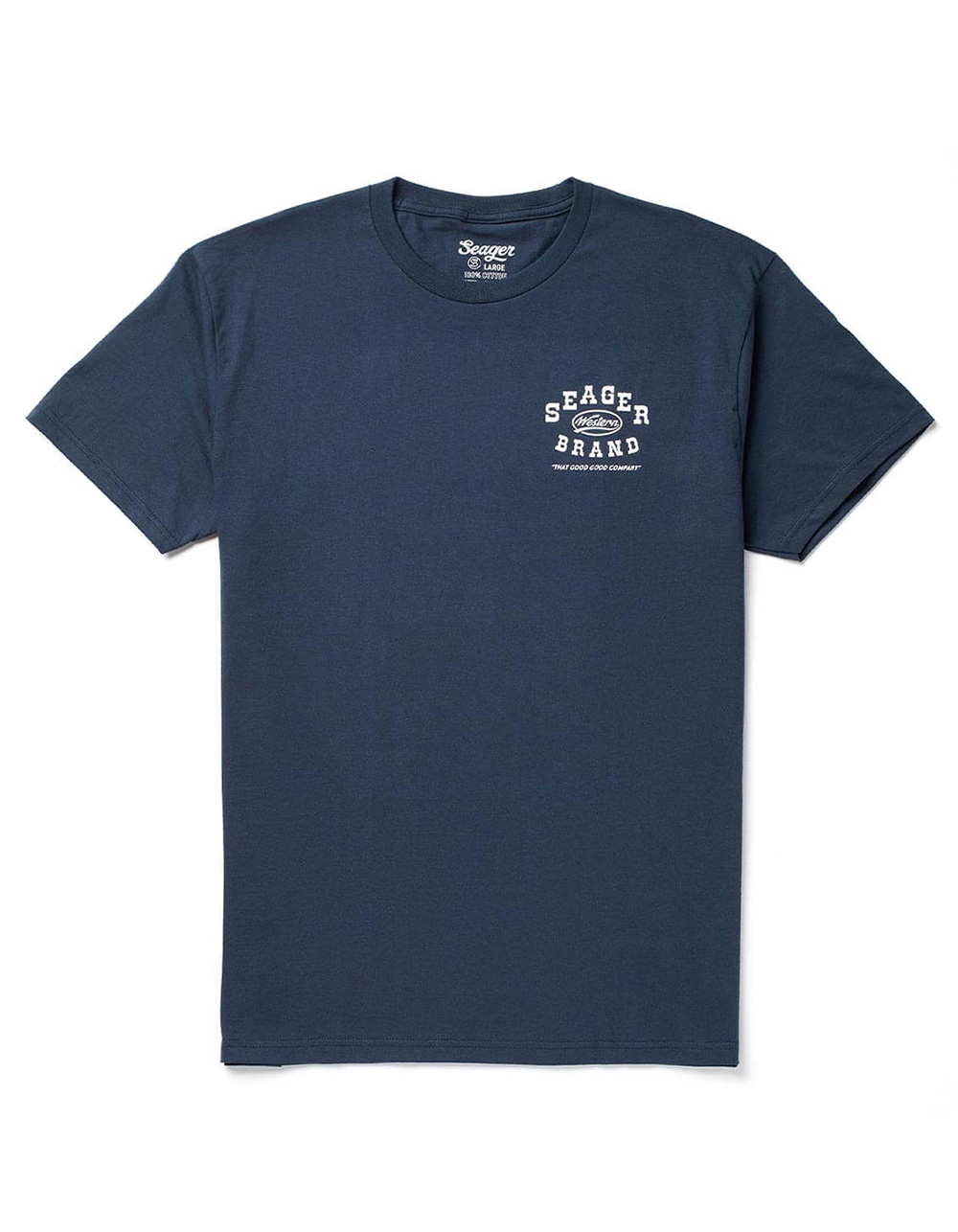 SEAGER Saloon Mens Tee - NAVY