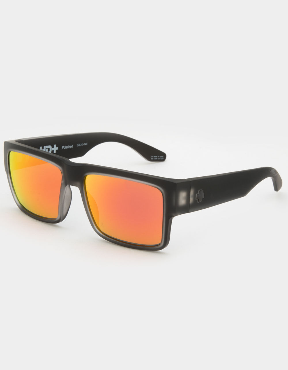 SPY Cyrus Matte Black Ice Polarized Sunglasses