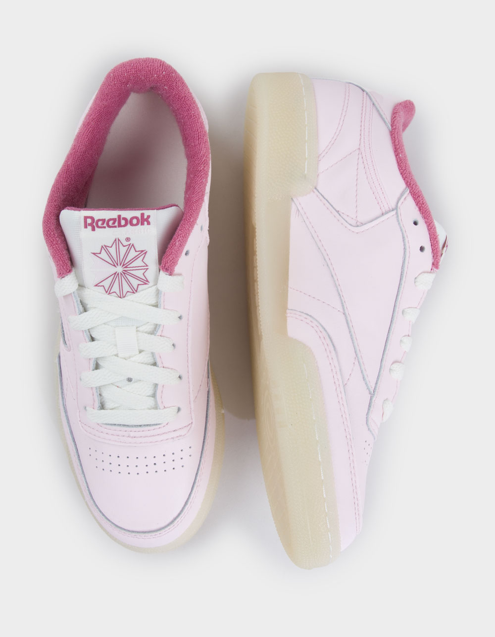 REEBOK Club C 85 Womens Shoes - PINK