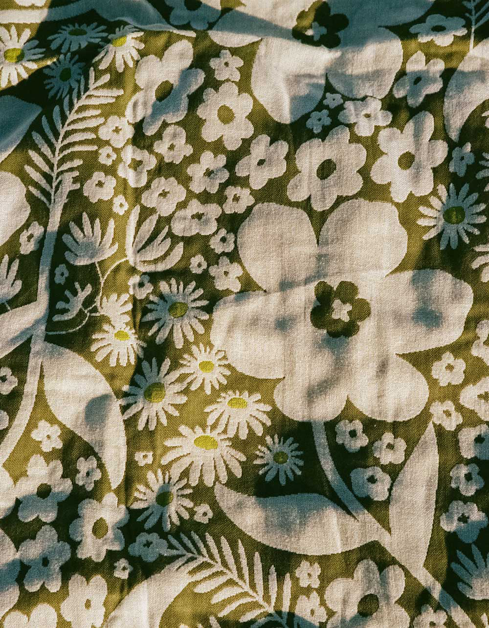 SLOWTIDE Frankee Driftweave Turkish Towel - AVOCADO