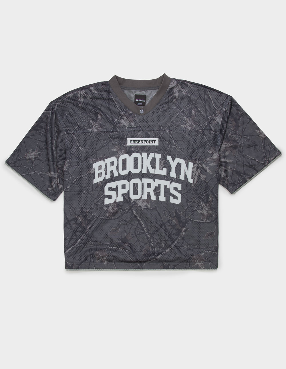 RSQ Mens Baggy Crop Mesh Jersey