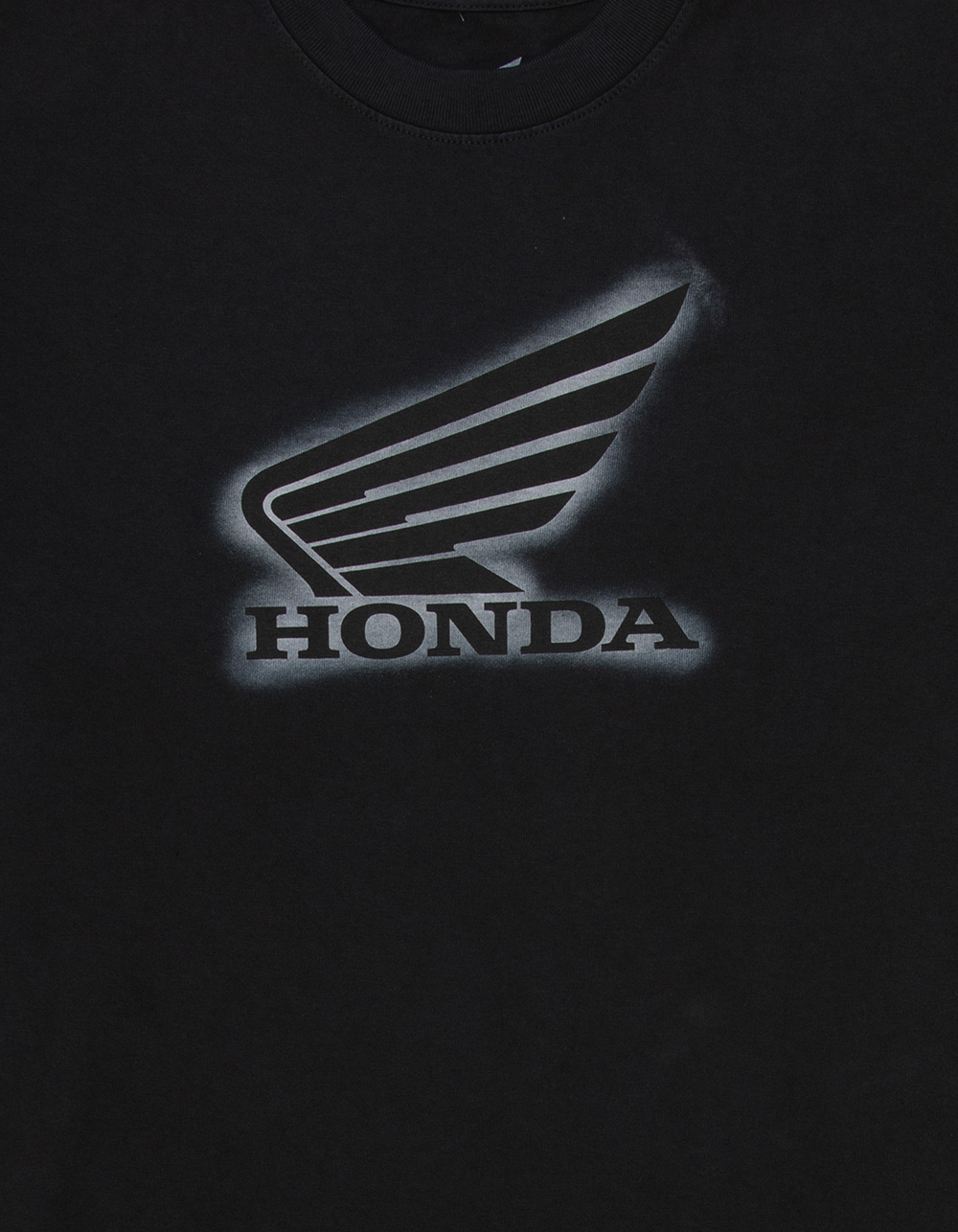 HONDA Spray Mens Boxy Tee - WASHED BLACK