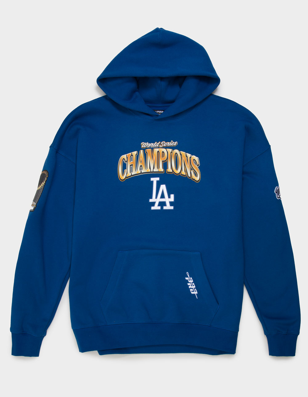 PRO STANDARD Los Angeles Dodgers World Series Champions Mens Hoodie - BLUE