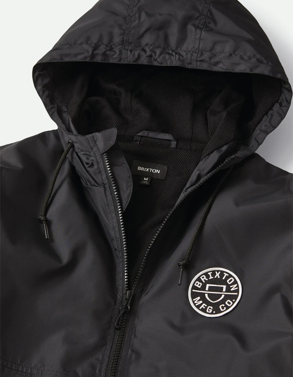 BRIXTON Claxton Crest Mens Jacket - BLACK