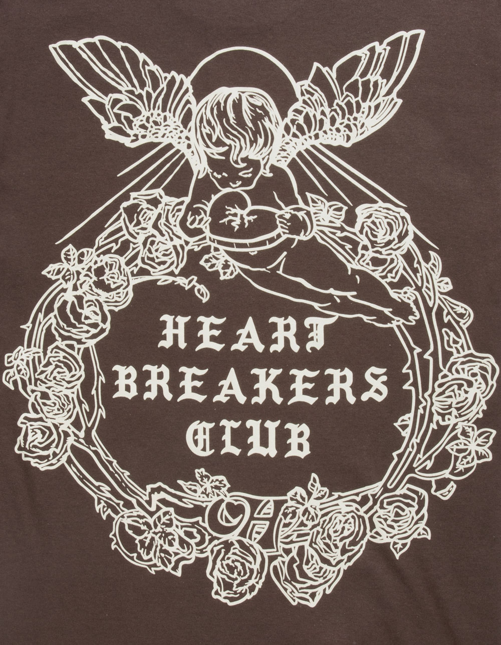 HEARTBREAKERS CLUB Messenger Mens Tee BROWN Tillys