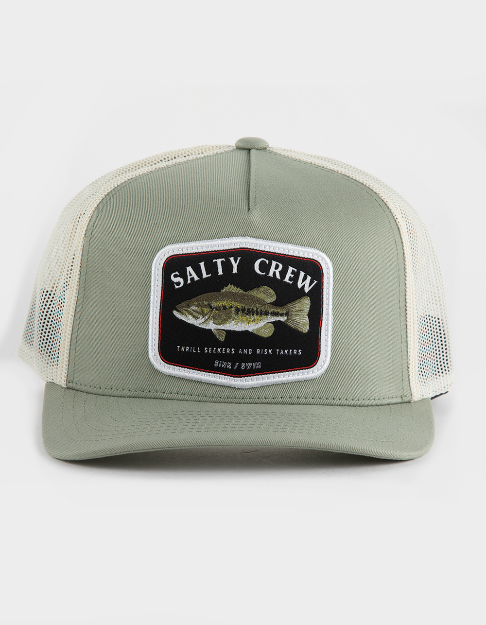 SALTY CREW Bigmouth Mens Trucker Hat - SAGE