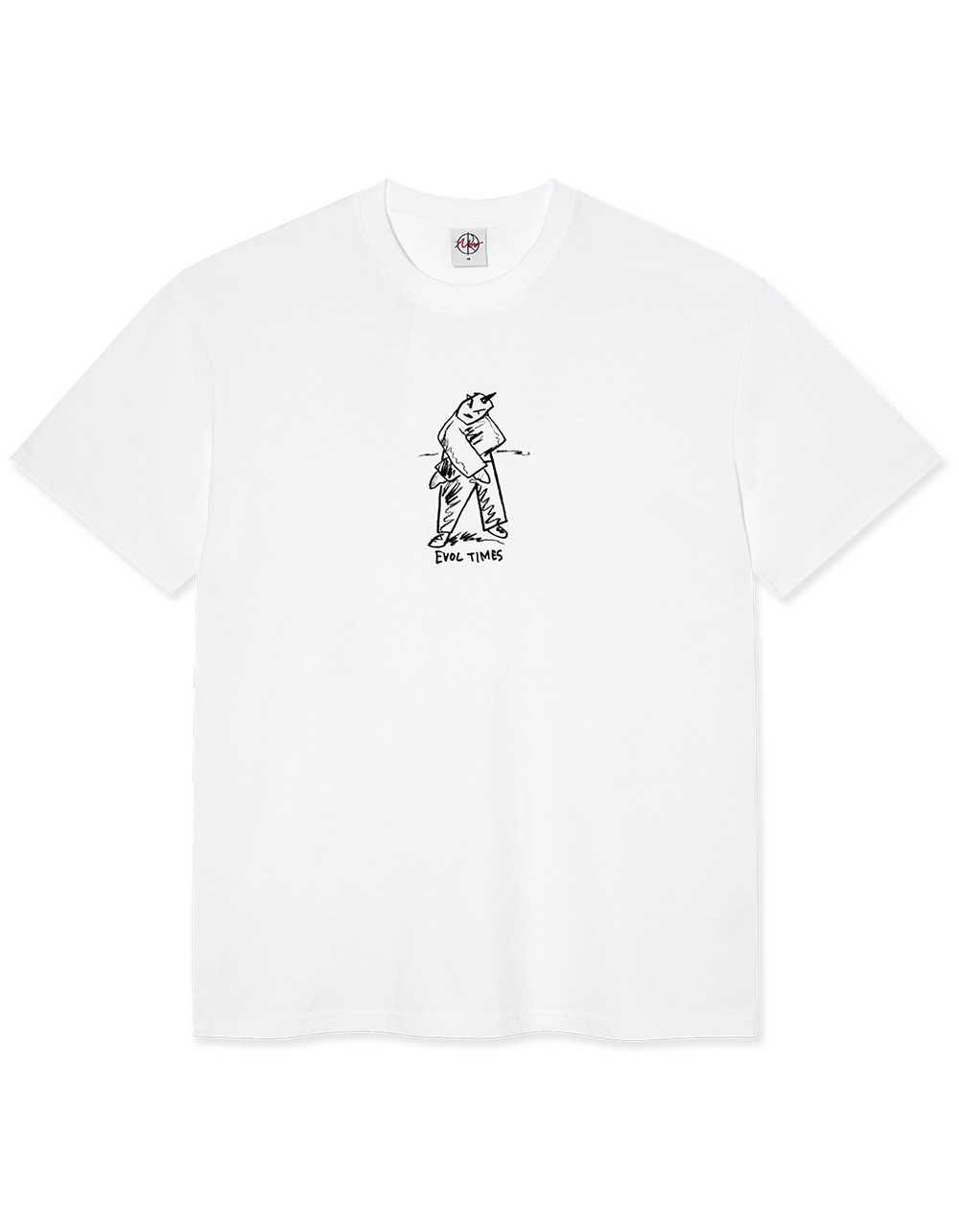 POLAR SKATE CO. Evol Times Mens Tee - WHITE