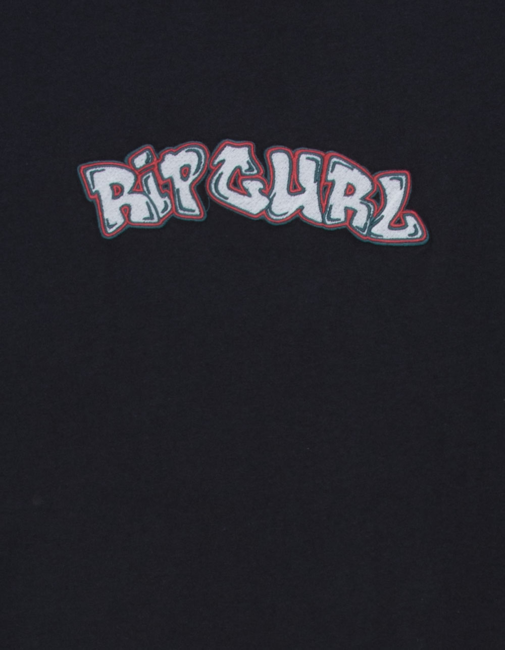 RIP CURL Surf Shack Logo Boys Tee - WASHED BLACK