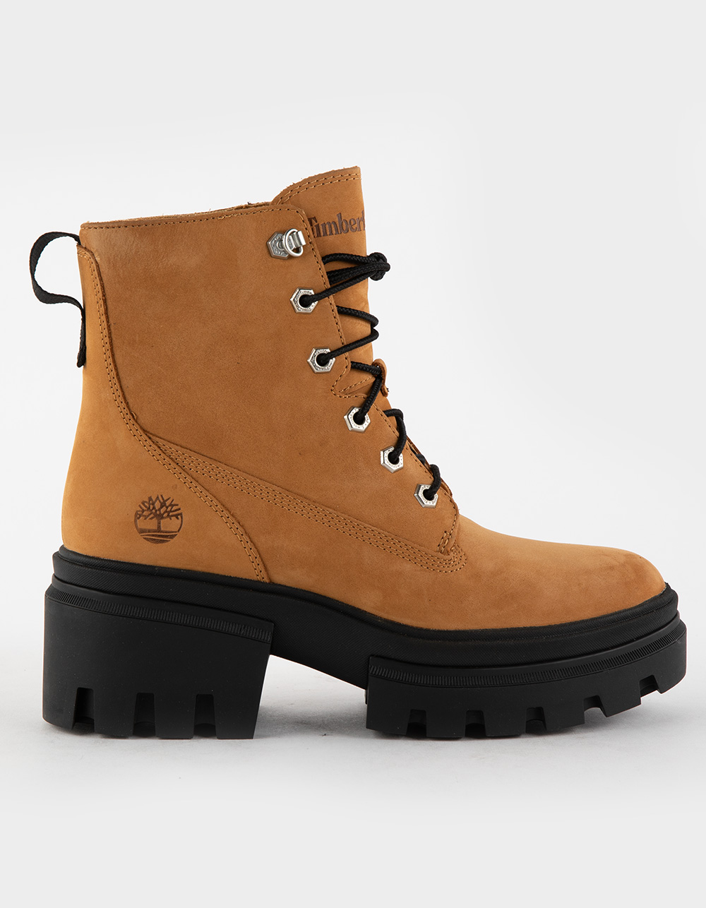 TIMBERLAND Everleigh 6 Inch Lace Up Womens Boots - WHEAT | Tillys