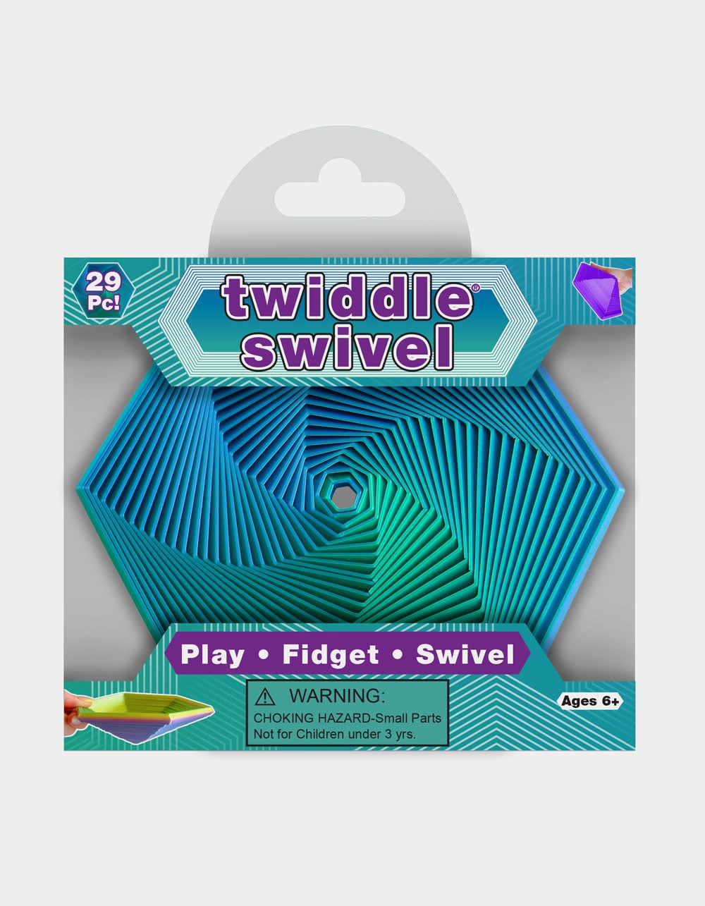 Twiddle Swivel Assorted Fidget Toy - ASST