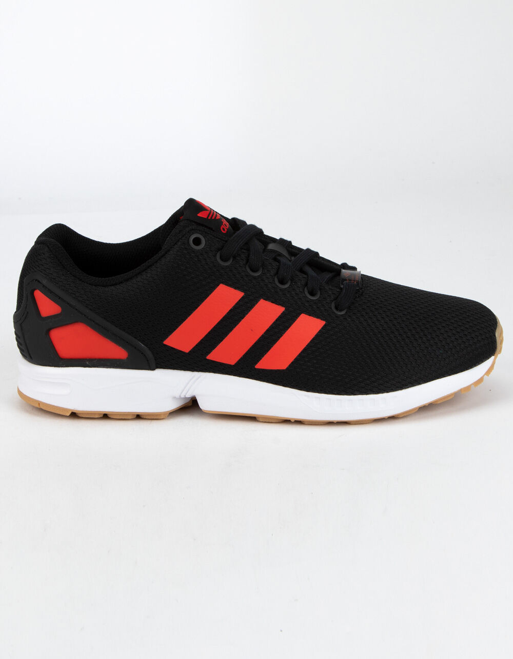 ADIDAS ZX Flux Black & Red Shoes image number 0