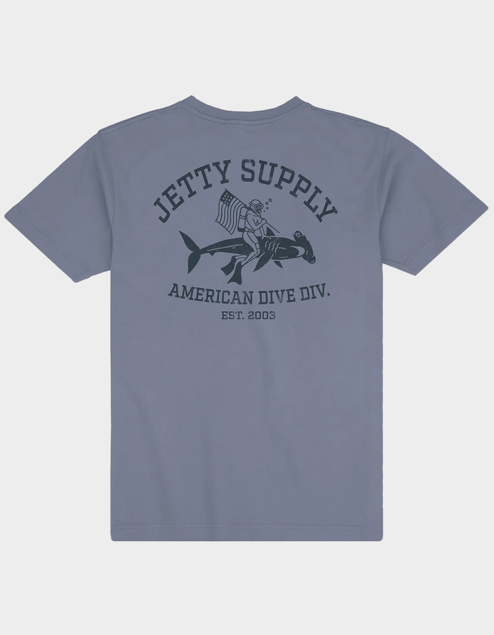 JETTY Division Mens Tee - BLUE