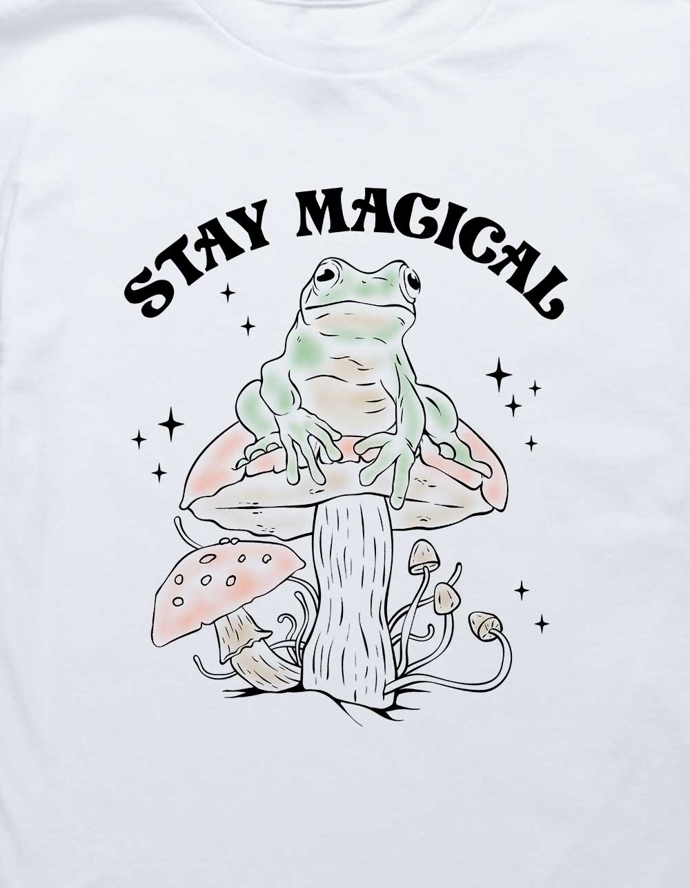 FROG Stay Magical Unisex Kids Tee - WHITE