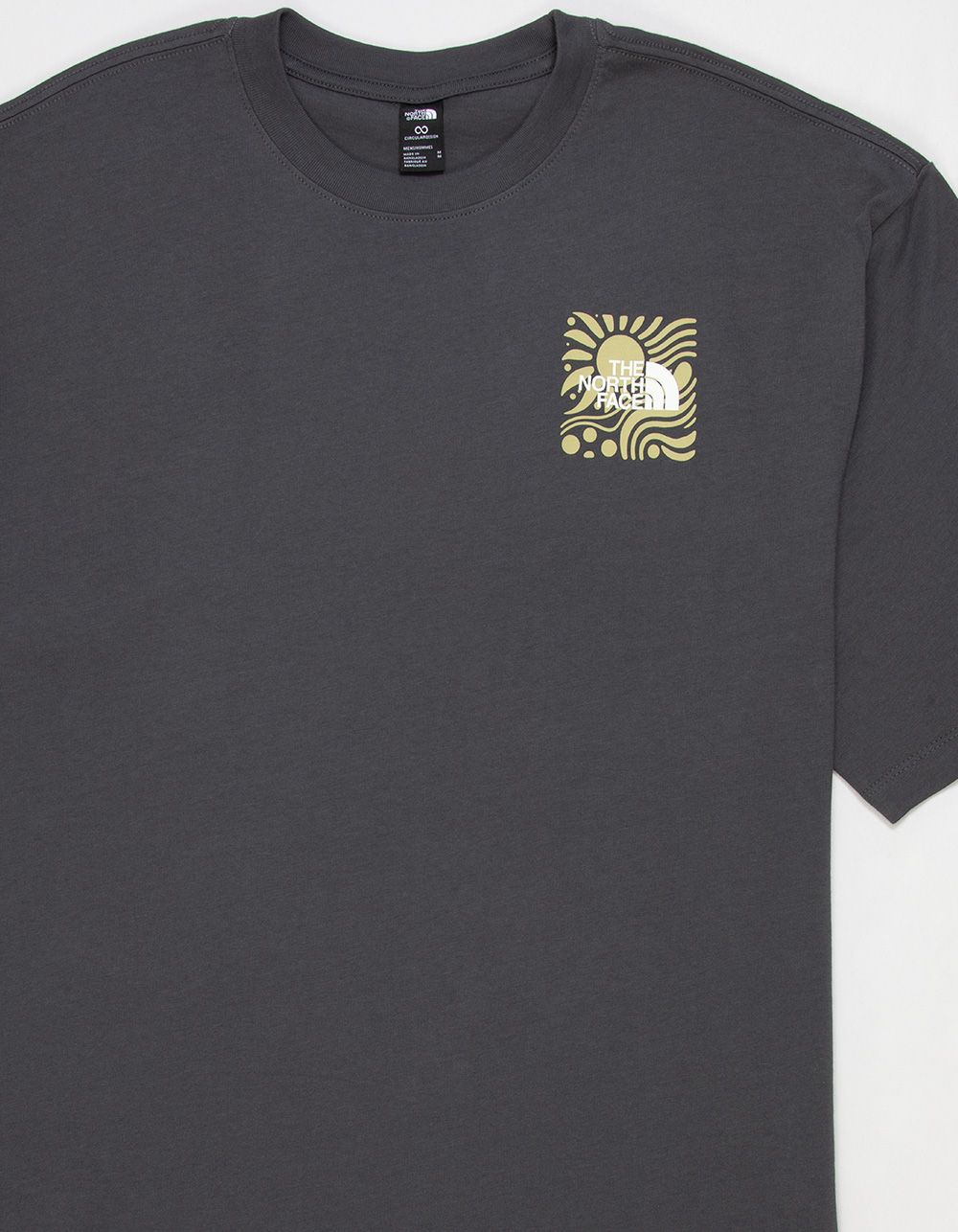 THE NORTH FACE Sun Mens Oversized Tee - WASHED BLACK