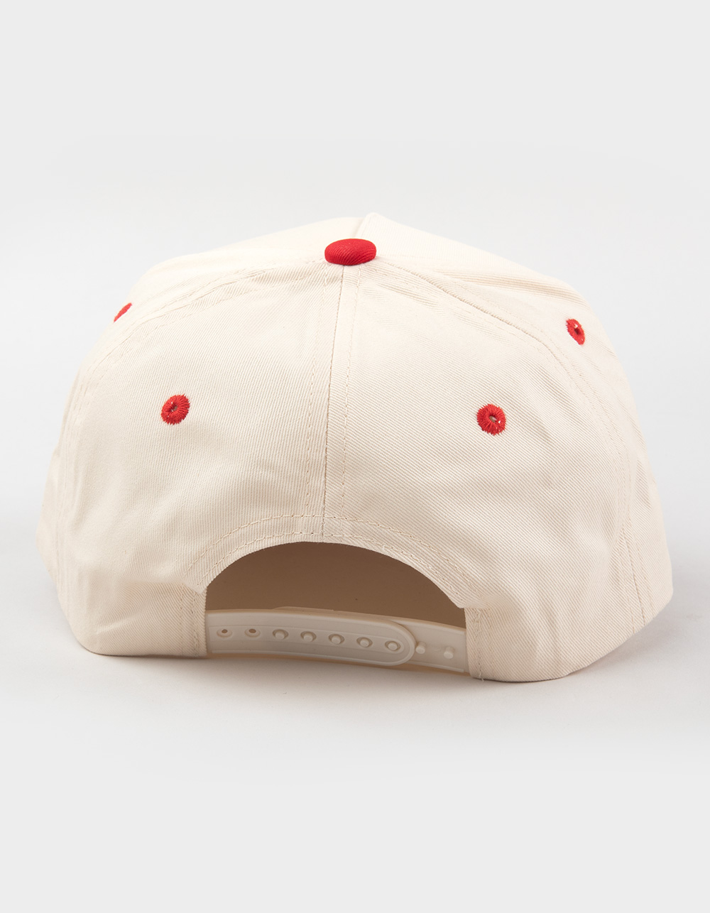 KENZ KUSTOMZ Gameday Tailgate Club Snapback Hat - RED COMBO