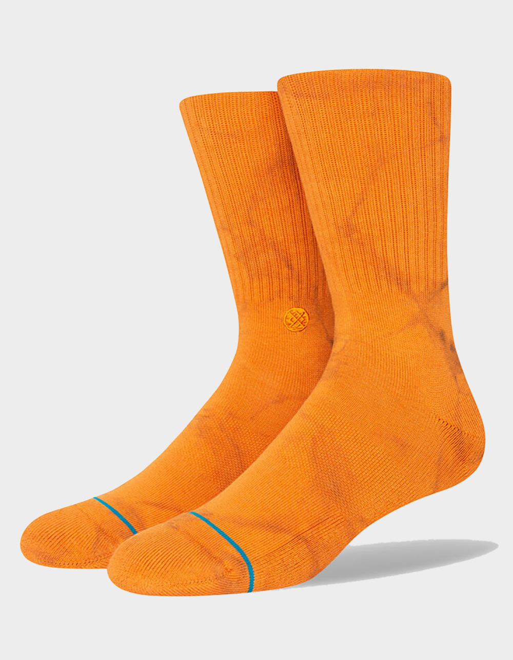 STANCE Dye Mens Crew Socks ORANGE Tillys